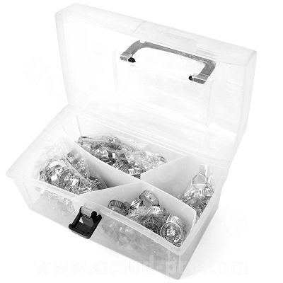 Colliers assortis adaptable - 110 pièces