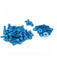 Vis de décoration capotage adaptable bleue Peugeot Trekker