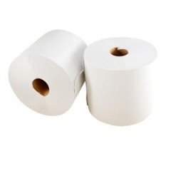 Bobine papier essuie mains adaptable 100 % recyclé 300m (lot de 2) made in France