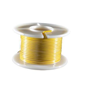 Fil électrique adaptable section 0.75mm jaune rouleau de 25m