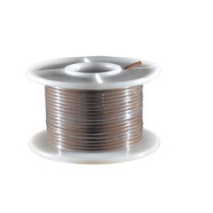 Fil électrique adaptable section 0,75mm brun - Rouleau de 25m