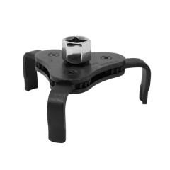 Démonte filtre à huile adaptable avec carré 1/2 + 3/8 + hexagone 21mm (diamètre 63 à 102mm)