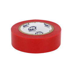Ruban adhésif isolant adaptable rouge 19mm x 10m (Résistance de -50°C à +80°C, 5000V)