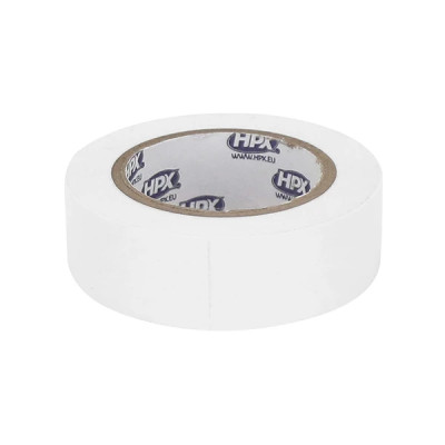 Ruban adhésif isolant adaptable blanc 19mm x 10m résistance de -50°C à +80°C 5000V
