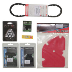 Kit entretien adaptable 7 pièces pour maxi scooter 125cc Piaggio X8