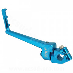 Kick démarrage adaptable alu bleu anodise Minarelli 50 AM6 / Beta 50 RR / Yamaha 50 DT / Peugeot 50 XPS / Rieju 50 MRT SMX / Generic 50 Trigger / CPI 50 SM / Sherco 50 SM-R