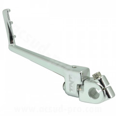 Kick démarrage adaptable alu silver Minarelli 50 AM6 / Beta 50 RR / Yamaha 50 DT / Peugeot 50 XPS / Rieju 50 MRT SMX / Generic 50 Trigger / CPI 50 SM / Sherco 50 SM-R