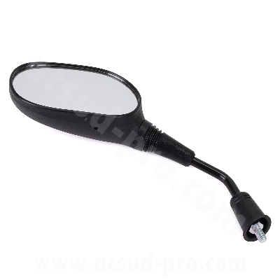 Rétroviseur droit adaptable homologué CE 3NW-F6290-00 pour MBK 50 Mach-G 2002-2015 / Yamaha 50 Jog R 2002-2015