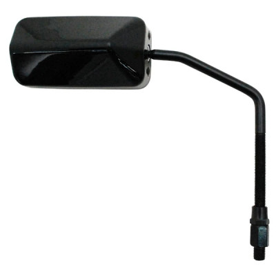 Rétroviseur adaptable réversible noir tige longue (x1)