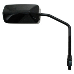 Rétroviseur adaptable réversible noir tige longue (x1)