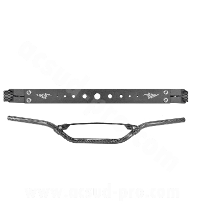 Guidon TNT imitation carbone GU07A