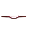 Guidon scooter TNT alu rouge 650mm avec barre de renfort H 40mm