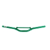 Guidon TNT alu vert 650mm avec barre de renfort