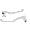 Paire de leviers adaptable blanc 50 à boîte MBK X-Limit 2003-2011 / Yamaha DT 50 2003-2011