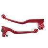 Paire de leviers rouge Adaptable MBK X-LIMIT 2003-2011 / Yamaha DT 50 2003-2011