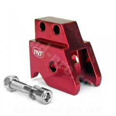 Réhausse amortisseur adaptable rouge MBK Nitro / Ovetto / Yamaha Aerox / Neos