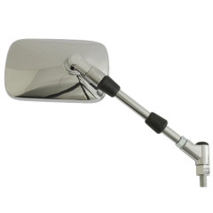 Rétroviseur droit adaptable chromé homologué CE pour moto 650 GSF Bandit 2007-2008, 1250 Bandit 2007-2012, 650 SV 2003-2010, 400 Burgman 2000-2012