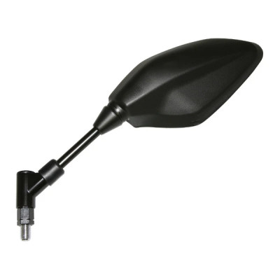Rétroviseur gauche noir adaptable homologué CE pour motos Yamaha MT-07 700 (2014+), MT-09 900 (2014+), MT-10 1000 (2016+), XT 1200 Z Super Ténéré (2014+)