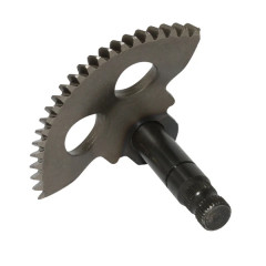 Axe de kick adaptable longueur 76mm pour scooter 50 chinois 4T GY6, Peugeot Kisbee, V-Clic, SYM Orbit, Baotian BT49QT