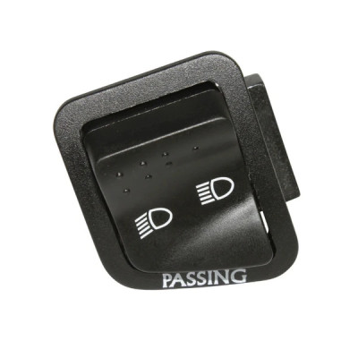 Commodo-commutateur code-phare adaptable pour maxi scooter 125-500cc MP3, 125cc X-EVO, 125cc Beverly, 125cc Liberty