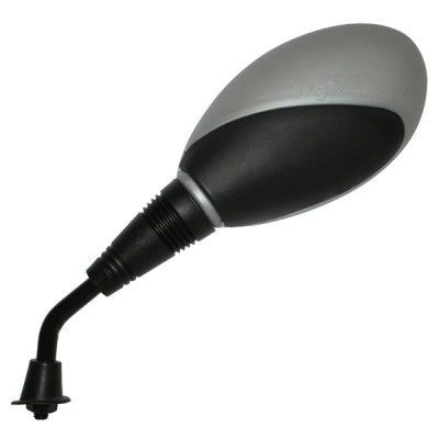 Rétroviseur gauche noir adaptable homologué CE pour Yamaha 125 Teo's après 2000 / MBK 125 Doodo après 2000