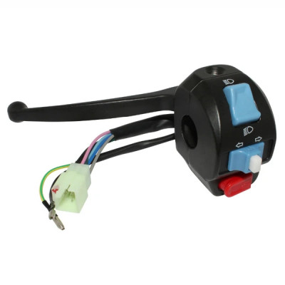 Poignée de frein adaptable avec commutateur pour scooter chinois GY6 4T