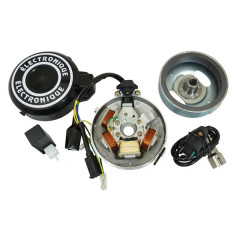 Allumage électronique adapté adaptable 12 volts (gros cone) pour cyclomoteur Peugeot 103