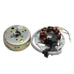 Allumage complet adaptable non catalysé pour scooter MBK Nitro, Ovetto, Yamaha Aerox, Neos, Aprilia SR, Malaguti F12