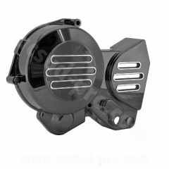Carter allumage TNT noir / chrome adapté Derbi Senda