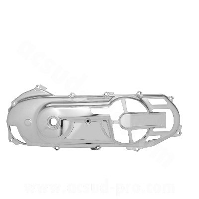 Carter variateur TNT chrome ventilé (OEM: 5BR-E5411-00) pour MBK Nitro / Yamaha Aerox / SR50 / F12 / Mach G / Ovetto