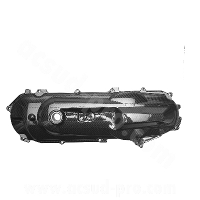 Carter variateur TNT imitation carbone pour scooter moteur Minarelli vertical (MBK Booster, Yamaha BWS 50cc)