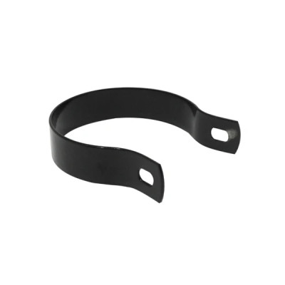 Collier de pot d'échappement adaptable noir pour cyclomoteur Peugeot 103, 102