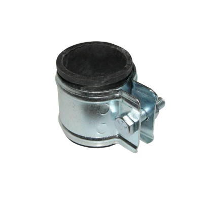 Collier de fixation adaptable coudé pour pot d'échappement (28mm) - référence 50 A boîte