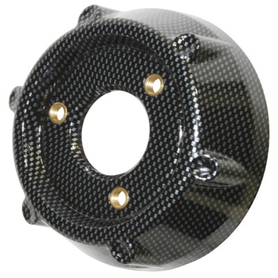 Embout de pot d'échappement adaptable carbone pour maxi scooter 125cc Yamaha XMAX après 2006 / MBK Skycruiser