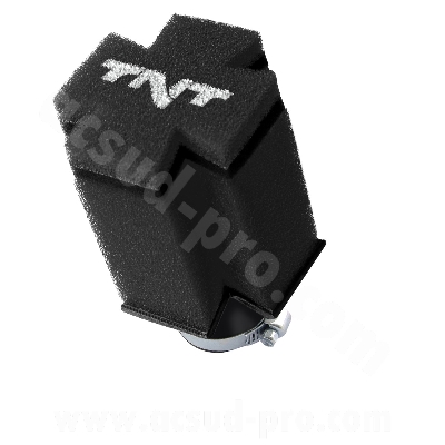 Filtre à air TNT mousse 0° diamètre 28/35 noir
