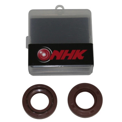 Joints spi embiellage adaptable en viton pour moteur Derbi Euro 2, Euro 3 - Paire en boîte plastique