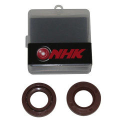 Joints spi embiellage adaptable en viton pour moteur Derbi Euro 2, Euro 3 - Paire en boîte plastique