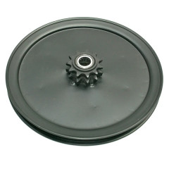 Poulie adaptable 11 dents pignon fixe pour cyclomoteur MBK 51
