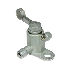 Robinet essence adaptable fixation sur cadre (diamètre 8mm) pour moto dirt / quad