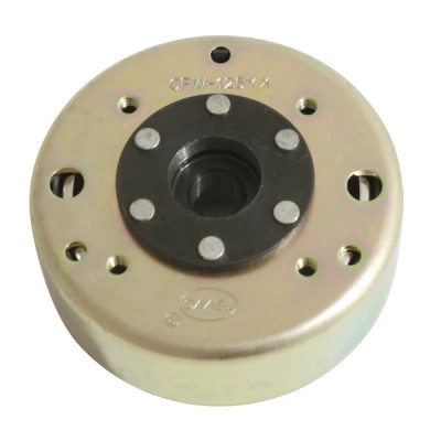 Rotor allumage adaptable 8 pôles pour maxi scooter chinois 125cc GY6 152QMI 4T