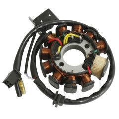 Stator allumage adaptable 11 poles pour maxi scooter chinois 125cc GY6 152QMI 4T