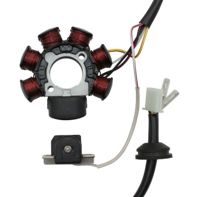 Stator allumage adaptable (7 poles - sans platine) pour scooter CPI Aragon, Hussar, Oliver, Popcorn