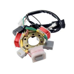 Stator Teknix électronique avec capteur sans plaque pour cyclomoteur Peugeot 103