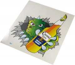 Autocollant adaptable 14x16cm