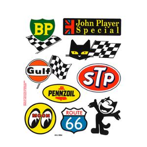 Autocollant lubrifiants adaptable 20x24cm