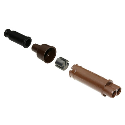 Dédoubleur câble de gaz adaptable pour scooter Piaggio 50 Zip 2T, Typhoon, NRG, Liberty / Gilera 50 Stalker, Runner, DNA, Ice