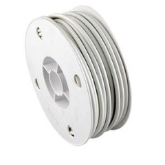 Gaine adaptable rouleau de 50 mètres diamètre ext. 5mm diamètre int. 2.6mm blanche