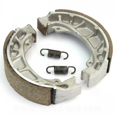 Mâchoires de frein arrière adaptable diamètre 100 x 20 pour scooter Piaggio Typhoon, NRG, Sfera 1998-2005 (OEM : 2691855)