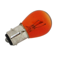 Ampoules clignotantes adaptable 12V 21-5W culot BAY15d norme P21-5W orange (boîte de 10)