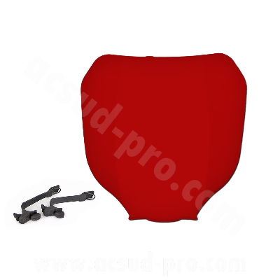 Tête de fourche adaptable rouge